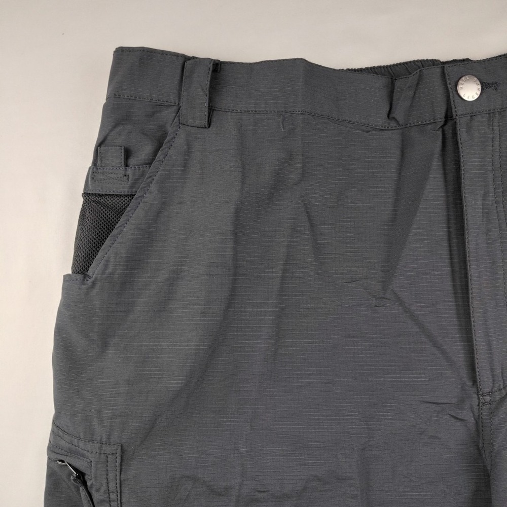 Reel Legends Tarpon Performance Shorts Mens XXL Black 7.5" Inseam Quick Dry - Picture 7 of 16